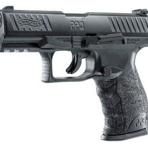 T4E Walther PPQ M2 CO2 Paintball Pistol Black, .43 cal