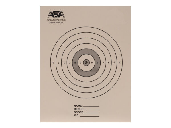 Pyramyd Air Cup 100 Yard Bench Rest ASA Target, 25 pack