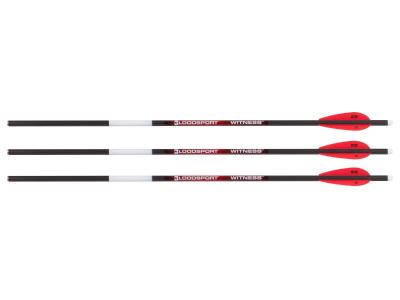 Bloodsport Witness 22" Crossbow Bolt, 3 Pack