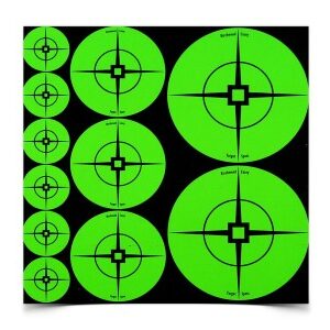 Birchwood Casey Assorted Crosshair Target Spots, Green