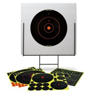 Birchwood Casey Portable Shooting Range, Steel Frame + 39 Shoot-N-C Targets
